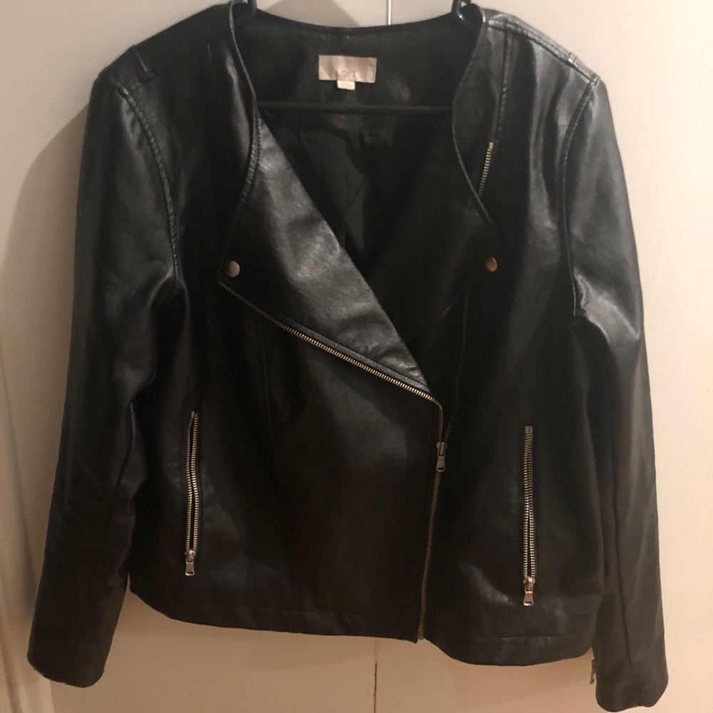 Loft Moto Jacket - Black